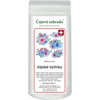 Čajová zahrada Alpské bylinky bylinná směs 50 g