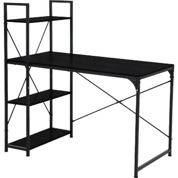 Carmen Бюро с етажерка tuzla - черен (3510203)