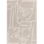 Asiatic Carpets Кремав ръчно изработен вълнен килим 200x290 cm Loxley - Asiatic Carpets (LOXL200290LINE)