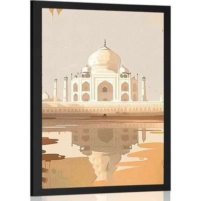 Plakát indický Taj Mahal - 40x60 no frame