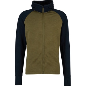 Stoic Мъжко вълнено яке Stoic MerinoFleece260 FlenSt. Zip Hoody Merino hoodie - Dark Navy / Olive Green - размер 4XL (005-6570-0517)