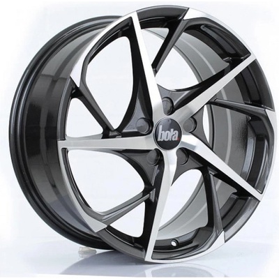 BOLA B18 9,5x19 5x100 ET25-45 gunmetal polished