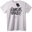 NOONEBRAND Тениска Total Thanks - 7XL, White