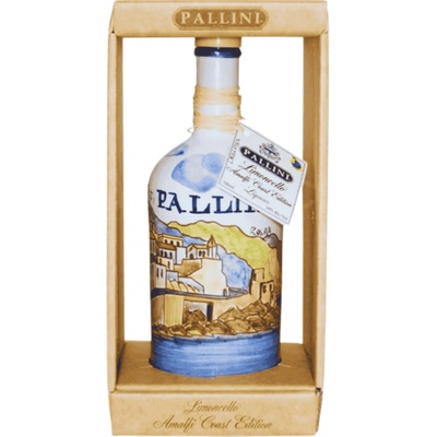 Pallini Limoncello Ceramic Amalfi Coast Edition 28% 0,5 l (karton)