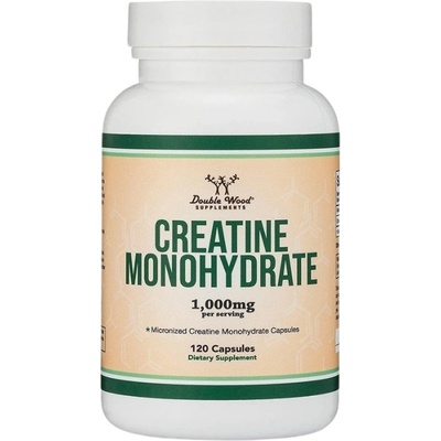 Double Wood Supplements Creatine Monohydrate 500 mg [120 капсули]