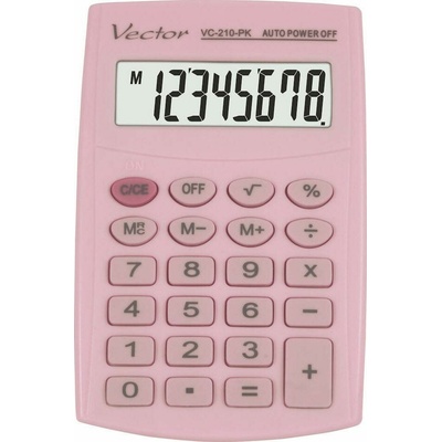 Vector Kapesní kalkulačka KAV VC-210 PK