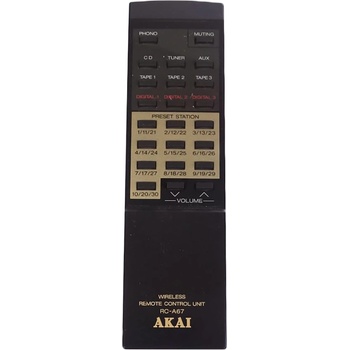 GENERAL AKAI AM67 - съвместимо дистанционно управление на марката General (AM67)