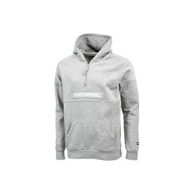 Zone floorball Hood CLASSIC cotton grey