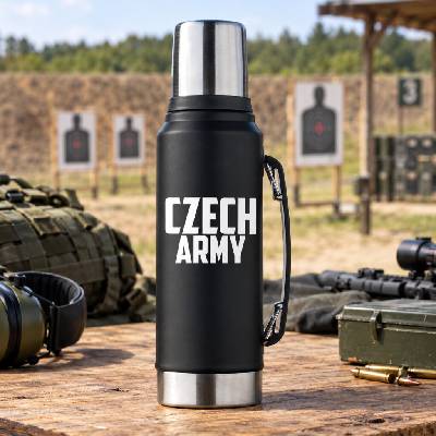 Striker nerezová termoska 1 l Czech Army