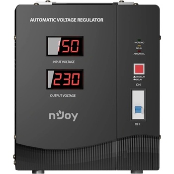 NJOY Стабилизатор на напрежение 5000VA/3000W , NJOY Alvis 5000 (AVRL-5005TAL-CS01B)