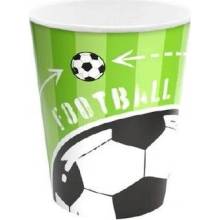 Party Pal Papierové poháre futbal 220ml