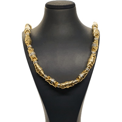 VipGold Златен мъжки синджир 33.85 гр (sn203)