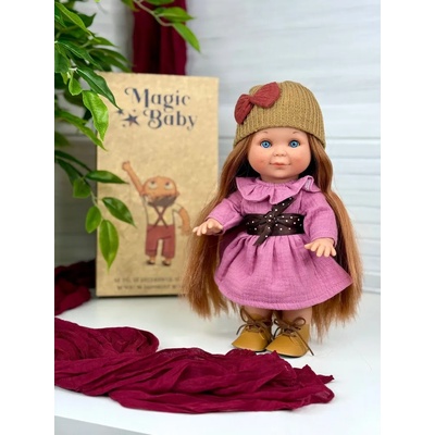 Magic baby: кукла Бети с рокличка и шапка (MB3169)