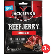 Jack Links Beef jerky original 3 x 25 g