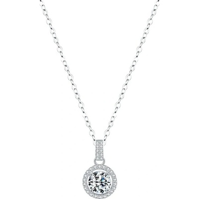 Grace Silver Jewellery Stříbrný náhrdelník NH1275-RHN1144/98 Stříbrná