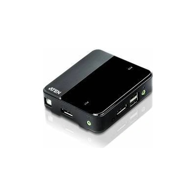 ATEN Превключвател KVM ATEN 2-Port CS782DP USB DisplayPort/Audio, 4K at 60Hz, CS782DP