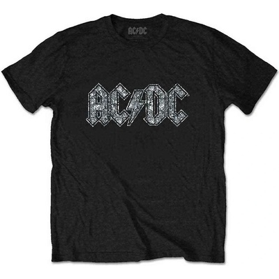 AC/DC Logo Black Embellished
