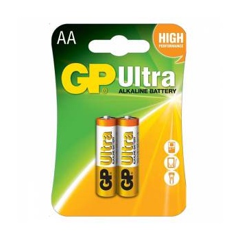 GP Batteries Алкална батерия ultra lr6 /2 бр. в опаковка/ 1.5v gp, gp-ba-15au-u2