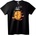 NOONEBRAND Тениска Животът Започва с Кафе - 2XL, Black