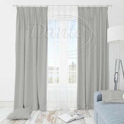 Látka Blackout UNI 164 sv.šedý na závěsy, polštářky - 250 x 145 cm