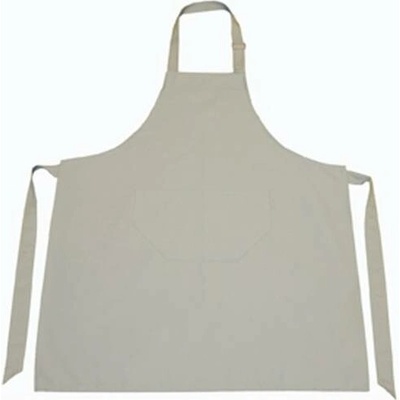 L-Merch Unisex zástěra NT5220 Grey 85x75cm