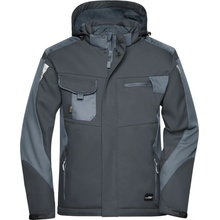 James & Nicholson zimní softshellová Strong black/carbon