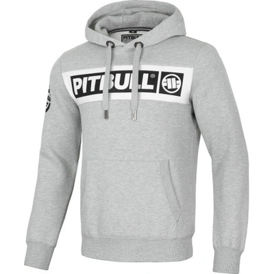 PitBull West Coast KP mikina SHERWOOD šedý melír