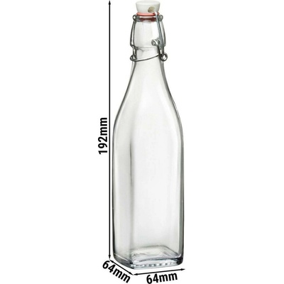 Bormioli G.Gastro Rocco | Skleněná lahev DUBLIN s pákovým uzávěrem D10585536 1 x 250 ml