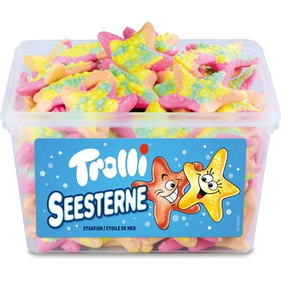 Trolli želé cukríky hviezdice dóza 0,975 kg