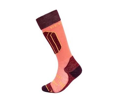 Devold Alpine Kid sock beetroot