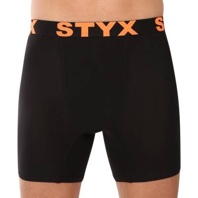 Styx Мъжки боксерки Styx long спортен ластик черни Styx | Cheren | МЪЖЕ | XXL