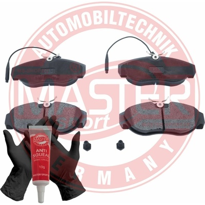 Sada brzdových platničiek kotúčovej brzdy MASTER-SPORT GERMANY 13046029762N-SET-MS