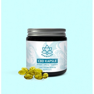 Herbalus CBD kapsle 50 tablet