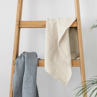 Tululum vaflová osuška krémová 100 x 150 cm