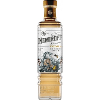 Nemiroff Burning Pear 40% 0,7 l (čistá fľaša)