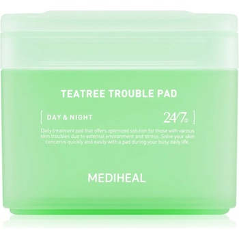 MEDIHEAL Teatree Trouble Pad тонизиращи възглавнички с успокояващ ефект 100 бр