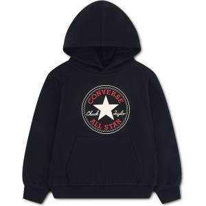 Converse Суичър Converse Kids Logo Over the Head Cotton Hoodie - Black