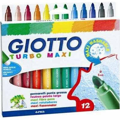 Markery GIOTTO TURBO MAXI / 12 barev