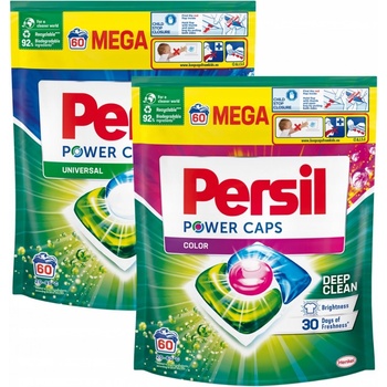 Persil Power Caps Pracie kapsule mix 2 x 60 PD
