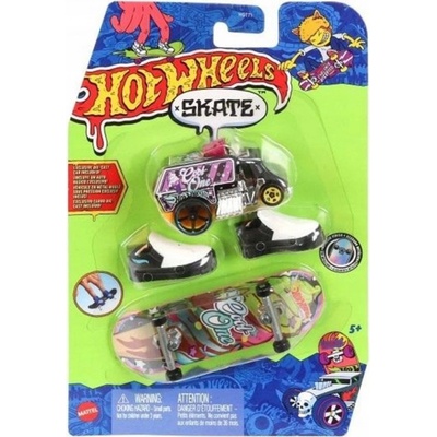 Mattel Hot Wheels Skates sběratelská kolekce fingerboard a boty Good One