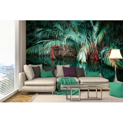 DIMEX ART Самозалепваща се флизелинова фототапета фантастична джунгла 375 x 250 см