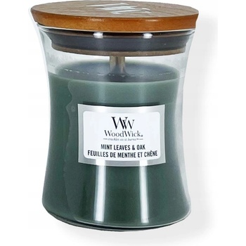 WoodWick Mint Leaves & Oak Hajógyertya - Soho
