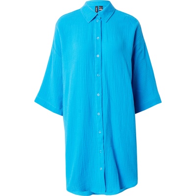 VERO MODA Рокля тип риза 'natali' синьо, размер xs