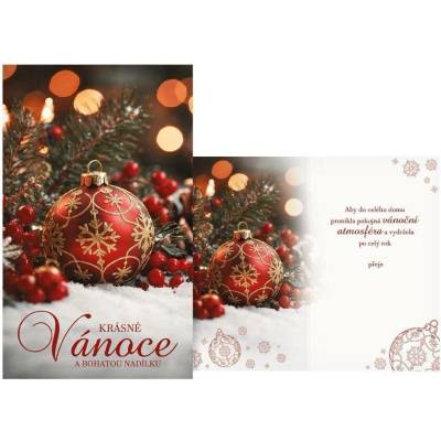 UNIPAP přání Vánoční malé V23-192 Z PRANI_Z_686 659498