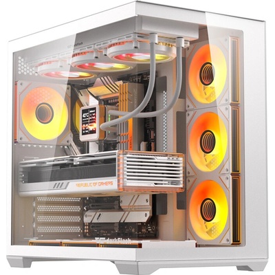 darkFlash C280 White + 7 fans