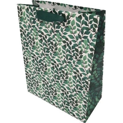 AGB1029703 Taška pap. darč V25x20+10cm Green Garden