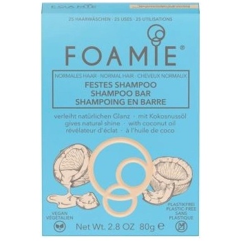 Foamie Shake Your Coconuts organický tuhý šampón pre normálne vlasy 80 g