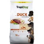 TropiDog Premium Adult Medium & Large Breed Duck with Rice 12кг