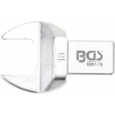 BGS Technic Nástrčný plochý otevřený klíč 18 mm s upnutím 14x18 mm BGS 6901-18