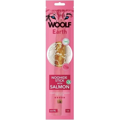 Woolf pochoutka Earth NOOHIDE Salmon XL 85 g